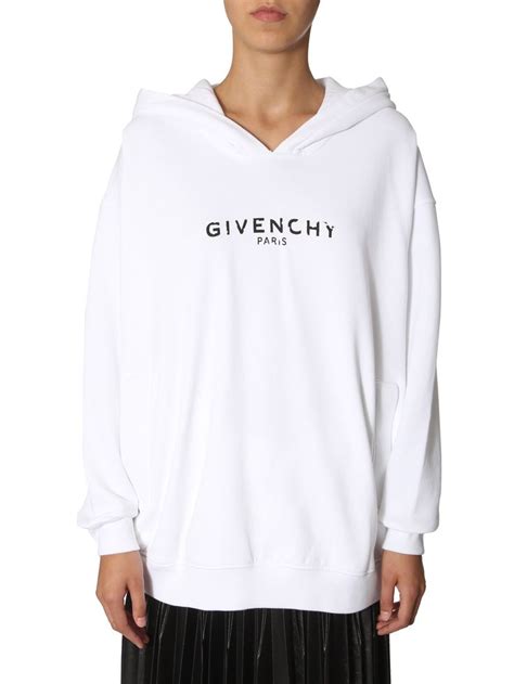 givenchy paris white hoodie|givenchy hoodie price.